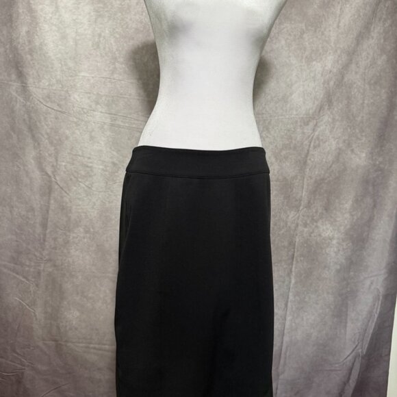 Liz Claiborne Two Piece Black White Blazer Jacket Suit Skirt Size 12 - Picture 5 of 5